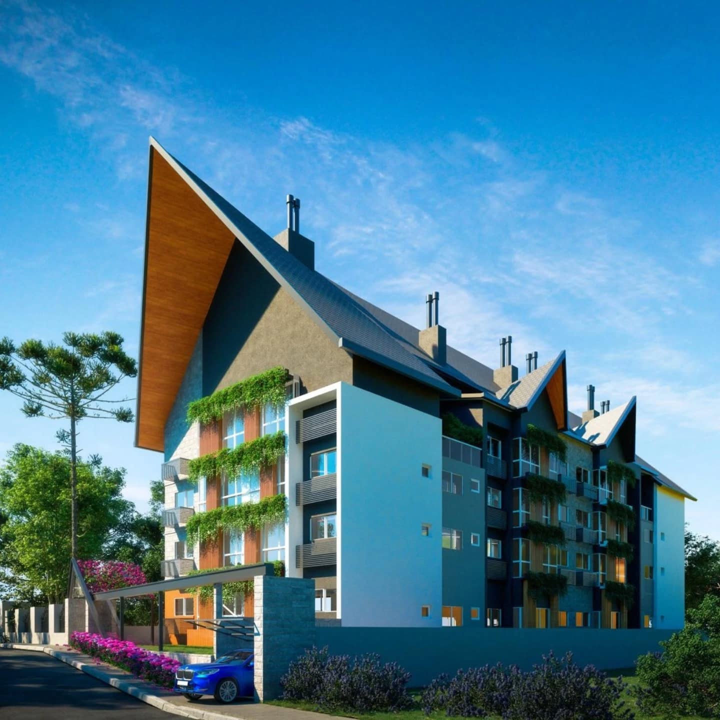 Matterhorn Konzept Hauss