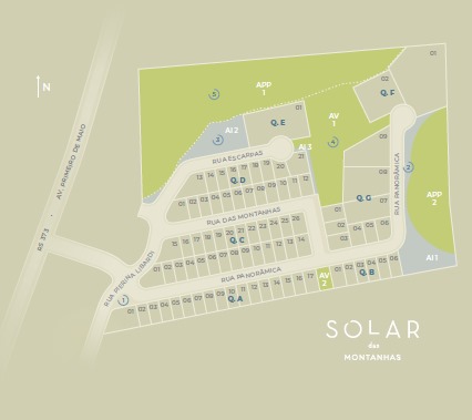 Lotes - Condomínio Solar das Montanhas