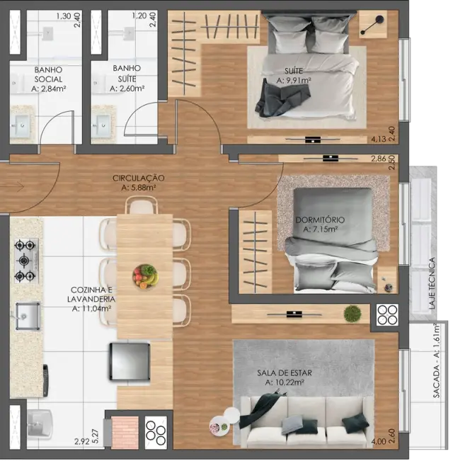 Apartamento 206